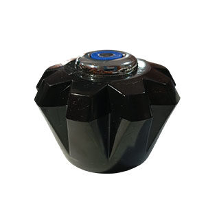 VOLANTE PLASTICO CRISTAL 71 NEGRO