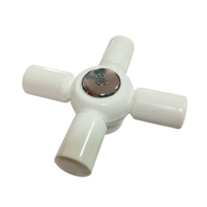 VOLANTE PLASTICO CRUZ BLANCO TIPO FV 42