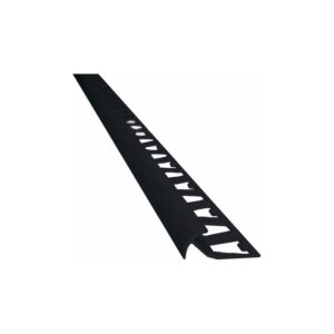 GUARDA PVC x 2.44 MT NEGRO VOSS