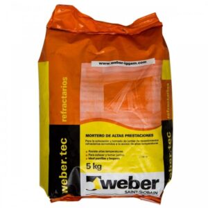 ADHESIVO REFRACTARIO 10 KG WEBER